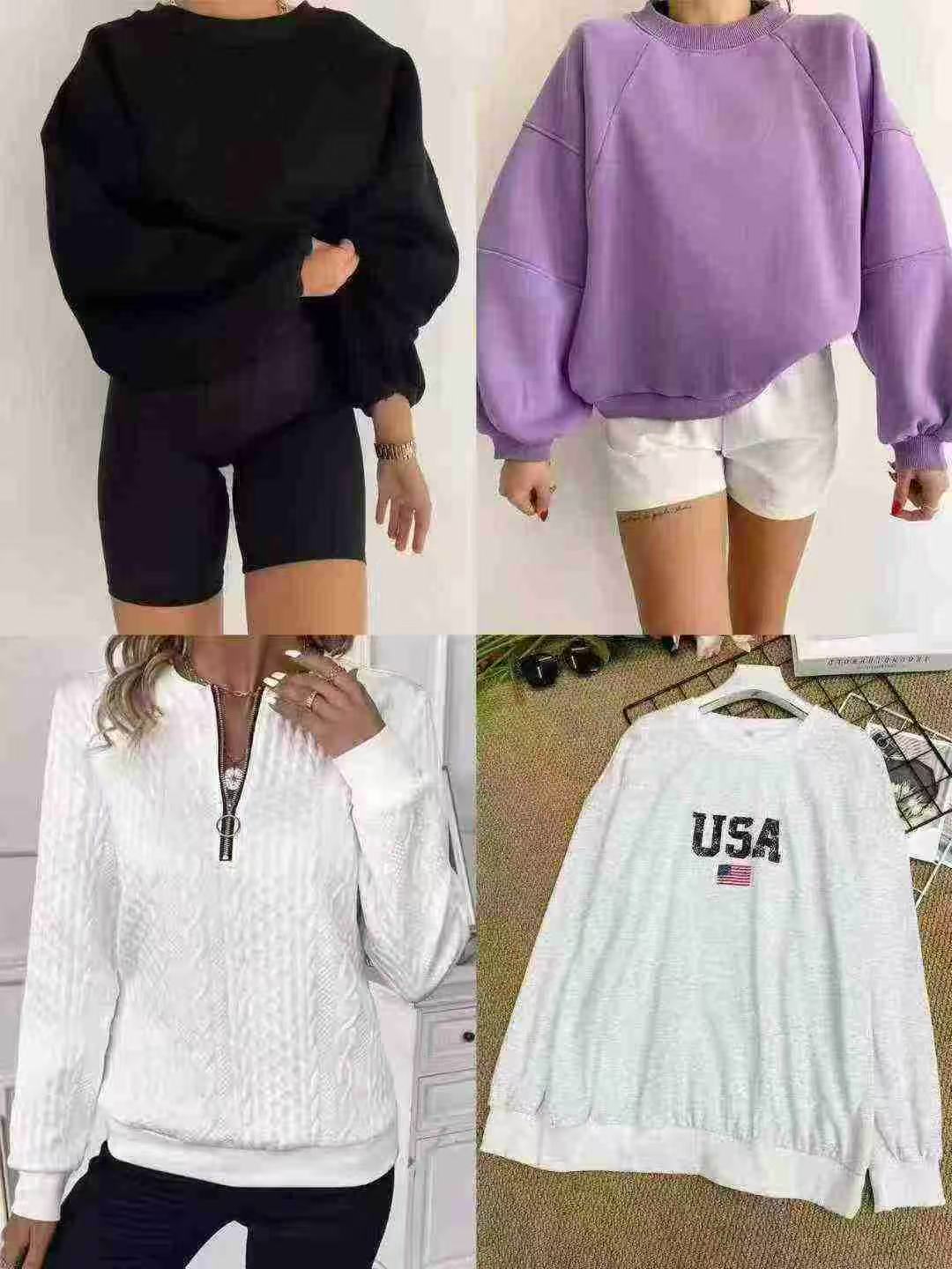 Wemen's Casual Oversized Sweatshirt